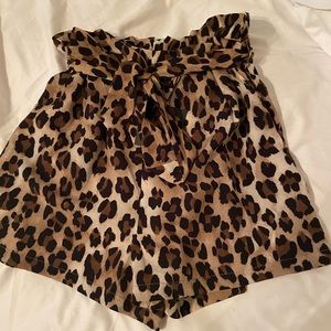 Cheetah Print Shorts